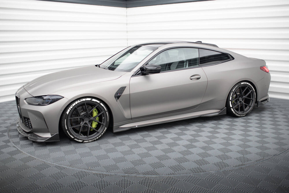 Maxton Carbon Division - Carbon Seitenschweller Flaps passend für BMW M4 G82 / G82 FL