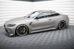 Maxton Carbon Division - Carbon Seitenschweller Flaps passend für BMW M4 G82 / G82 FL