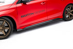 Maxton Carbon Division - Carbon Set Seitenschweller Ansatz (Paar)passend für Audi RS3 Limousine 8Y FL