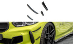 Maxton Carbon Division - Carbon Stoßstangen Flaps Wings vorne Canards passend für BMW 1er M-Paket / M135i / 128ti F40