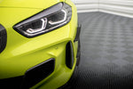 Maxton Carbon Division - Carbon Stoßstangen Flaps Wings vorne Canards passend für BMW 1er M-Paket / M135i / 128ti F40
