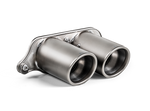 TP-T/S/19 Tail pipe set (Titanium) - Porsche 911 GT3 (991)