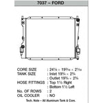 CSF Wärmetauscher Wasserkühler für Ford Mustang V6 und V8 (Automatik und Handschalter) 2005-2013