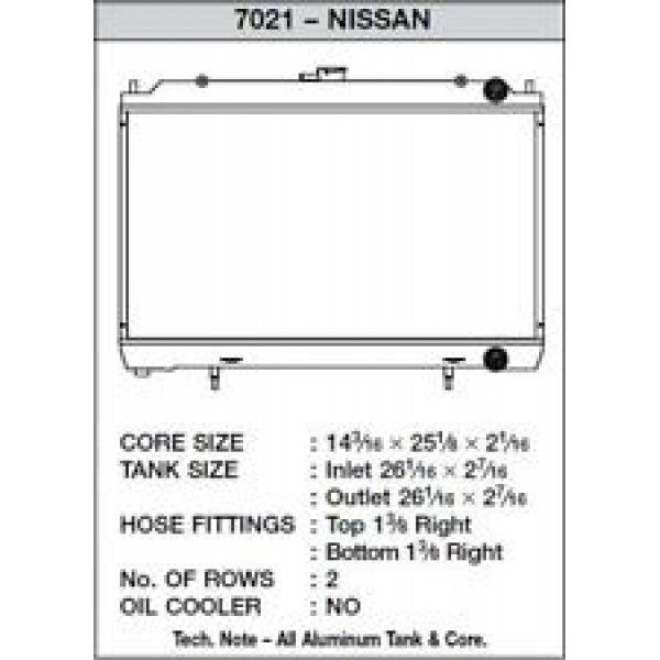CSF Wärmetauscher Wasserkühler für Nissan 240SX 1995-1998