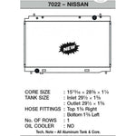 CSF Wärmetauscher Wasserkühler für Nissan 350Z 2007-2008