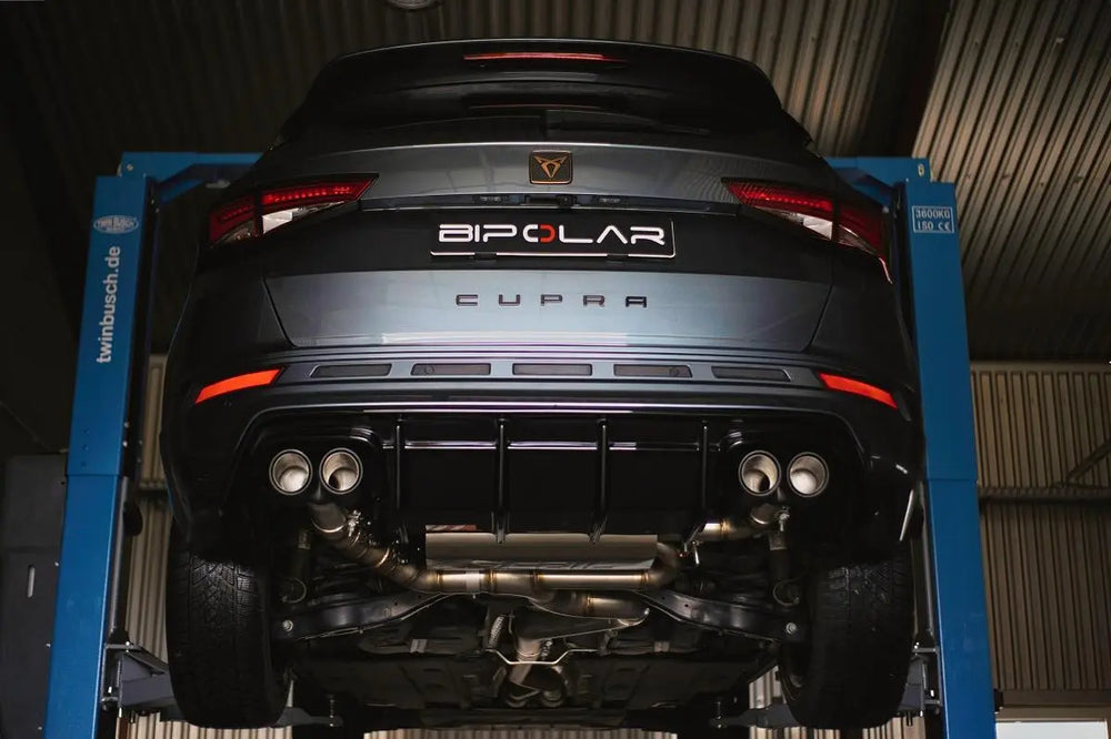 Cupra Ateca 3.5 Zoll Grail Exhaust an Serie