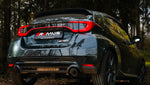 OPF Back System für Toyota Yaris GR 2024 - Racing Sportschalldämpfer (L/R System) / OPT Endrohr-Set, Ø 100mm, Titan schwarz beschichtet