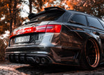 Maxton Parts - Dach Spoiler Heckspoiler passend für Audi S6 / A6 S-Line C7 / C7 FL Avant