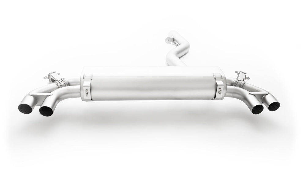 Axle Back Sportauspuff für BMW 3 Series G20 (G3L) 320ix & 3 Series G21 (G3K) 320ix - Endrohr-Set (4-teilig), Edelstahl, Street Race (1-086019-1002-1)