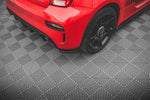 Maxton Parts - Diffusor Flaps passend für ABARTH 595 Mk1 FL schwarz Hochglanz