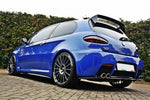 Maxton Parts - Diffusor Flaps passend für Alfa Romeo 147 GTA schwarz Hochglanz