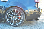 Maxton Parts - Diffusor Flaps passend für Alfa Romeo 159 schwarz Hochglanz