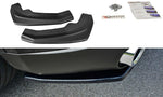 Maxton Parts - Diffusor Flaps passend für Alfa Romeo Stelvio Mk1 schwarz Hochglanz