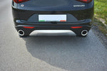 Maxton Parts - Diffusor Flaps passend für Alfa Romeo Stelvio Mk1 schwarz Hochglanz