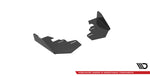 Maxton Parts - Diffusor Flaps passend für Audi A3 Sportback 8Y schwarz Hochglanz