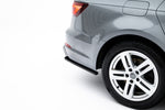 Maxton Parts - Diffusor Flaps passend für Audi A4 / A4 S-Line / S4 Limousine / Avant B9 schwarz Hochglanz