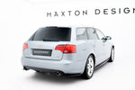 Maxton Parts - Diffusor Flaps passend für Audi A4 B7 schwarz Hochglanz