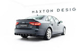 Maxton Parts - Diffusor Flaps passend für Audi A4 B8 FL schwarz Hochglanz