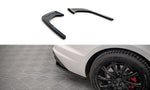 Maxton Parts - Diffusor Flaps passend für Audi A4 B9 FL schwarz Hochglanz