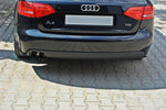Maxton Parts - Diffusor Flaps passend für Audi A4 Limousine / Avant B8 schwarz Hochglanz