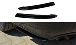 Maxton Parts - Diffusor Flaps passend für Audi A4 Limousine / Avant B8 schwarz Hochglanz