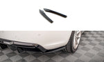 Maxton Parts - Diffusor Flaps passend für Audi A5 Coupe 8T FL schwarz Hochglanz