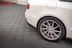 Maxton Parts - Diffusor Flaps passend für Audi A5 Coupe 8T FL schwarz Hochglanz