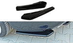 Maxton Parts - Diffusor Flaps passend für Audi A5 Coupe / Sportback S-Line 8T schwarz Hochglanz