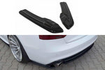 Maxton Parts - Diffusor Flaps passend für Audi A5 S-Line 8T FL FL schwarz Hochglanz