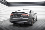Maxton Parts - Diffusor Flaps passend für Audi A5 S-Line F5 Sportback schwarz Hochglanz