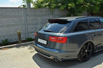 Maxton Parts - Diffusor Flaps passend für Audi A6 C7 S-LINE AVANT Carbon Look