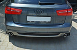 Maxton Parts - Diffusor Flaps passend für Audi A6 C7 S-LINE AVANT Carbon Look