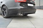 Maxton Parts - Diffusor Flaps passend für Audi A6 C7 schwarz matt