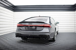 Maxton Parts - Diffusor Flaps passend für Audi A7 S-Line C8 / S7 C8 / C8 FL / S7 FL schwarz Hochglanz