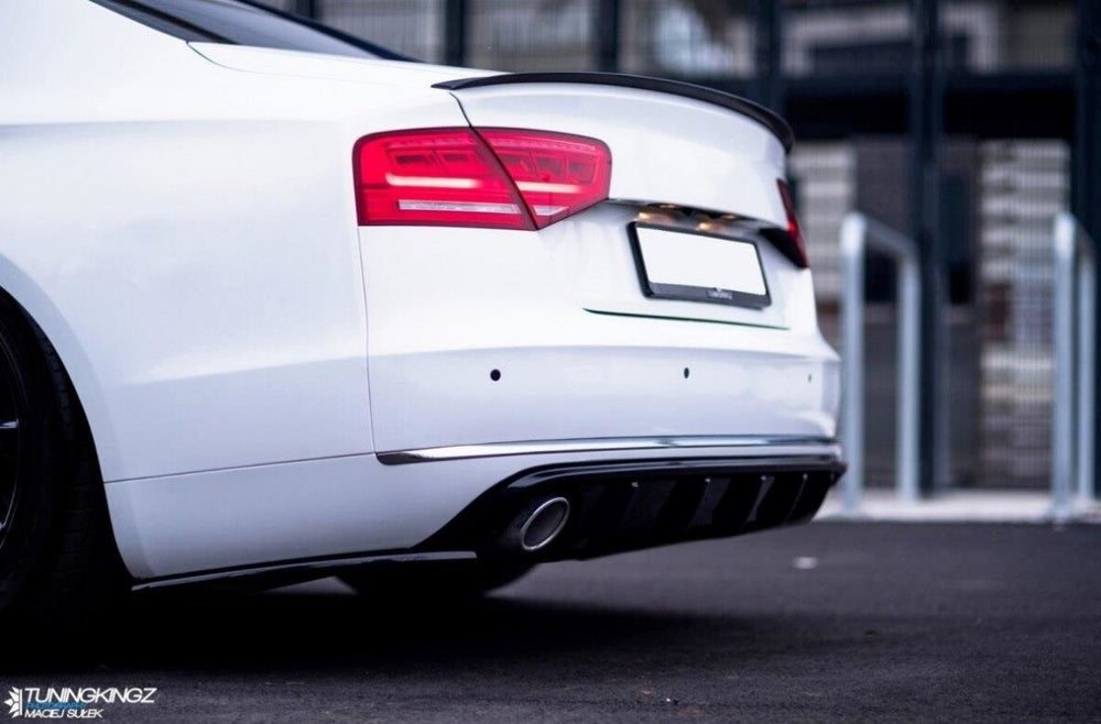 Maxton Parts - Diffusor Flaps passend für Audi A8 D4 Carbon Look