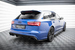 Maxton Parts - Diffusor Flaps passend für Audi Audi RS6 C7 / C7 FL schwarz Hochglanz