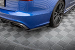Maxton Parts - Diffusor Flaps passend für Audi Audi RS6 C7 / C7 FL schwarz Hochglanz