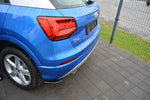 Maxton Parts - Diffusor Flaps passend für Audi Q2 Mk.1 schwarz Hochglanz