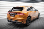 Maxton Parts - Diffusor Flaps passend für Audi Q8 S-line Mk1 schwarz Hochglanz