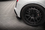 Maxton Parts - Diffusor Flaps passend für Audi R8 Mk2 FL schwarz Hochglanz