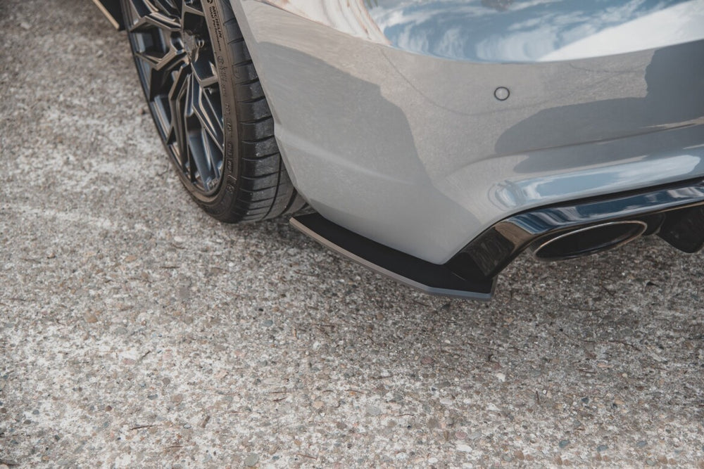 Maxton Parts - Diffusor Flaps passend für Audi RS3 8V Sportback schwarz matt
