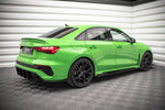 Maxton Parts - Diffusor Flaps passend für Audi RS3 Limousine 8Y schwarz Hochglanz (AURS38YSCNC-RSF1-G)