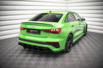 Maxton Parts - Diffusor Flaps passend für Audi RS3 Limousine 8Y schwarz matt
