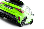 Maxton Parts - Diffusor Flaps passend für Audi RS3 Sportback 8Y FL schwarz Hochglanz