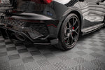 Maxton Parts - Diffusor Flaps passend für Audi RS3 Sportback 8Y schwarz Hochglanz (AURS38YCNC-RSD1B+RSF1-G)