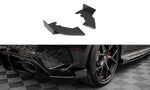 Maxton Parts - Diffusor Flaps passend für Audi RS3 Sportback 8Y schwarz Hochglanz (AURS38YCNC-RSD1B+RSF1-G)