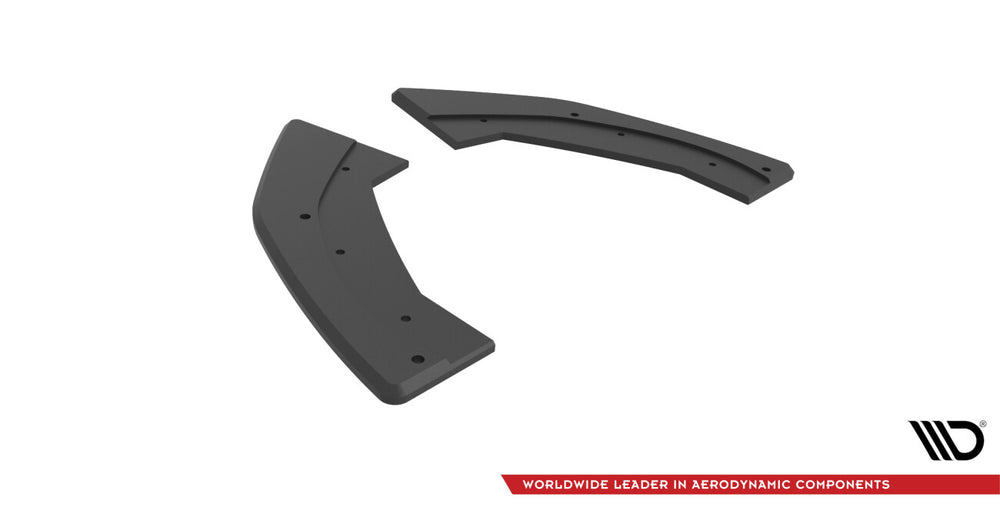 Maxton Parts - Diffusor Flaps passend für Audi RS3 Sportback 8Y schwarz matt