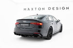 Maxton Parts - Diffusor Flaps passend für Audi RS5 Coupe / Sportback F5 schwarz Hochglanz (AU-RS5-2-RSD1-G)