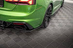 Maxton Parts - Diffusor Flaps passend für Audi RS5 F5 FL schwarz matt