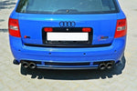 Maxton Parts - Diffusor Flaps passend für Audi RS6 C5 AVANT schwarz Hochglanz